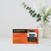 自動車販売店 – 自動車販売関連の名刺 名刺 (スタンド正面)