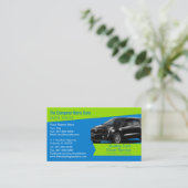 自動車販売店 – 自動車販売関連の名刺 名刺 (スタンド正面)