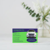 自動車販売店 – 自動車販売関連の名刺 名刺 (スタンド正面)