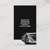 自動車販売特約店名刺 名刺 (裏面)