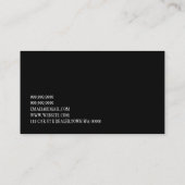 自動車販売特約店名刺 名刺 (裏面)