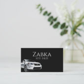 自動車販売販売店 名刺 (スタンド正面)