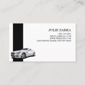 自動車販売販売店 名刺 (裏面)