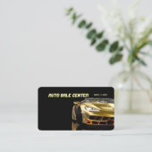 自動車販売車ディーラーの名刺 名刺 (スタンド正面)