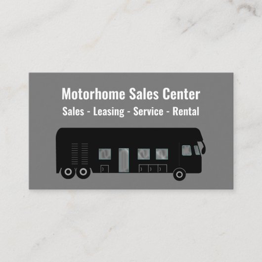 自動車販売・サービス事業 名刺 (正面)