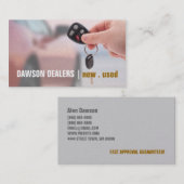 自動車販売、ディーラー、自動車名刺 名刺 (正面/裏面)