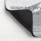 自動車販売 – 金フェイク属、シルバー自動車ショールーム マウスパッド (コーナー)