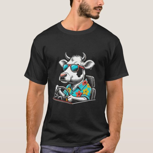 自動車運転免許教習所運転教官 Tシャツ (正面)