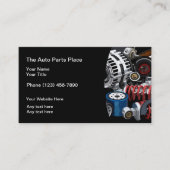 自動車部品モダン名刺 名刺 (正面)