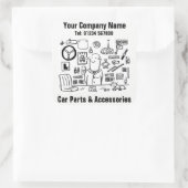 自動車部品&アクセサリー事業のシール スクエアシール (バッグ)