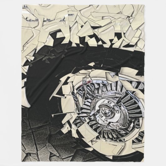 自動車部品 フリースブランケット (正面)