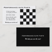 自動車部品B 名刺 (正面/裏面)