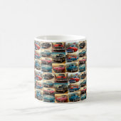 自動車 コーヒーマグカップ (中央)