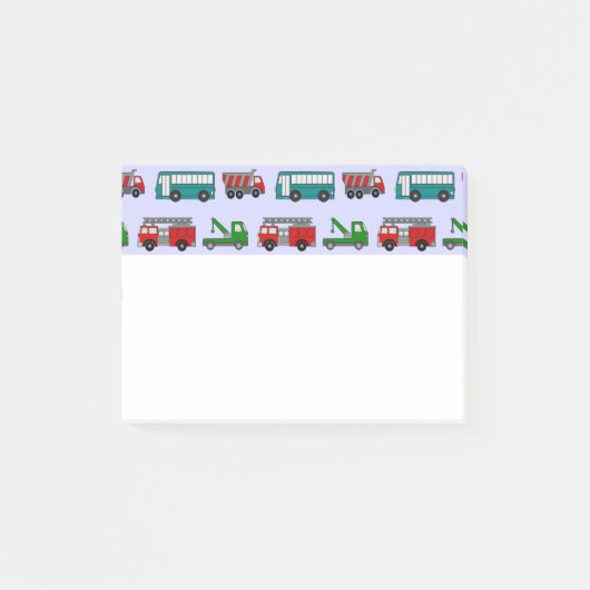 自動車、トラック、バス ポストイット (正面)