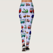 自動車、トラック、バス レギンス (裏面)