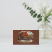 自動車 - 事故 - 自分の身は自分で守れ 1921 名刺 (スタンド正面)