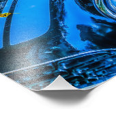 自動車、自動車 – シーズン落ちたズ葉 フォトプリント            (角)