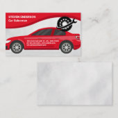 自動車 | 車サービス | レンチタイヤ 名刺 (正面/裏面)