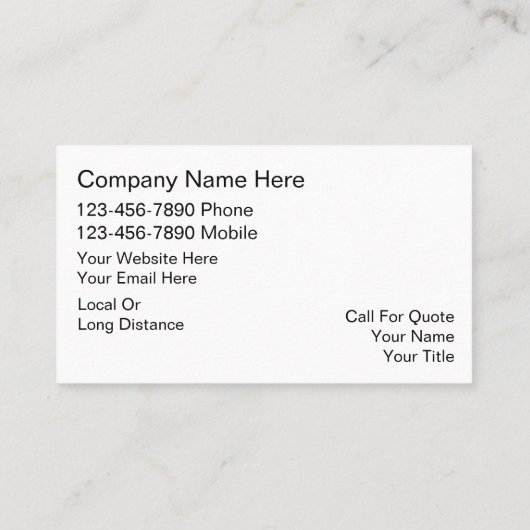 自動転送名刺 名刺 (裏面)