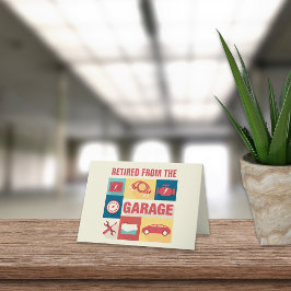 自動退職した整備士カーリペアマンカード カード