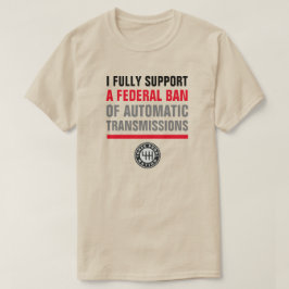 自動送信を禁止する Tシャツ