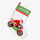 自動運転士 ラージクリスマスストッキング (正面 (吊り時))