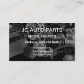 自動部品回収事業 名刺 (裏面)