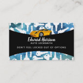 自動錠前屋の名刺 名刺 (正面)