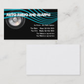 自動音声および警報名刺 名刺 (正面/裏面)