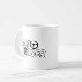 自動Crosser コーヒーマグカップ (正面左)