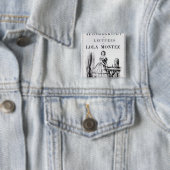 「自叙伝へのFrontispiece 缶バッジ (インサイチュ)