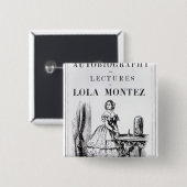 「自叙伝へのFrontispiece 缶バッジ (正面&裏面)