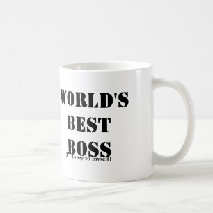 自営業の最も最高のなボス コーヒーマグカップ