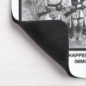 自国の保安1492年 マウスパッド (コーナー)