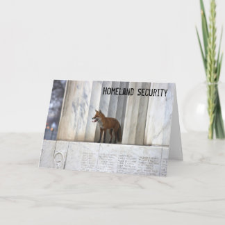 自国の保安 カード