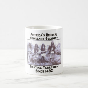 自国の保安 コーヒーマグカップ
