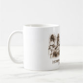 自国の保安 コーヒーマグカップ (左)