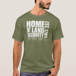 自国の保安 Tシャツ