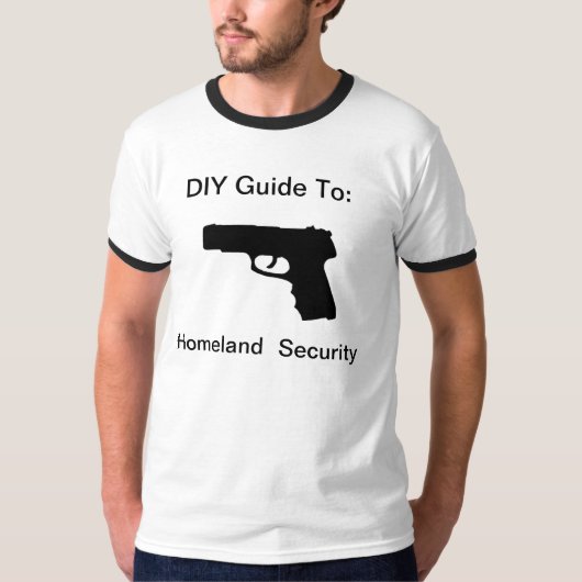 自国の保安 Tシャツ (正面)