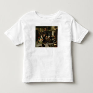 自堕落な世帯1668年 トドラーTシャツ