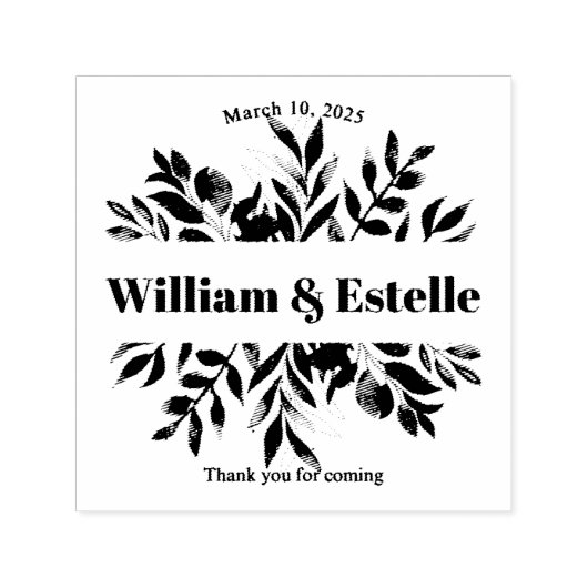 自墨加工ゴム印 セルフインキングスタンプ (デザイン)