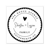 自墨加工ゴム印 セルフインキングスタンプ (デザイン)