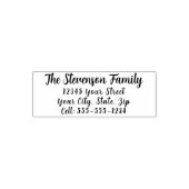 自墨加工ゴム印 セルフインキングスタンプ (デザイン)