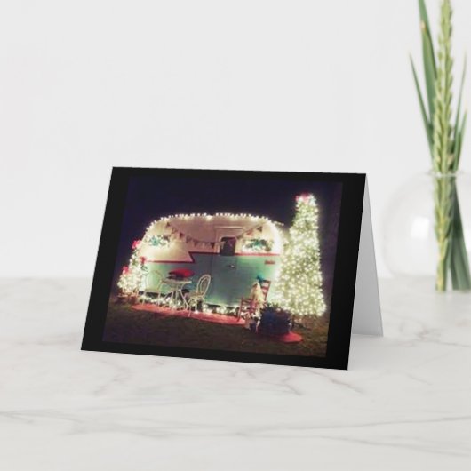 自宅からお客様へ-おもしろいの移動中 カード (正面)