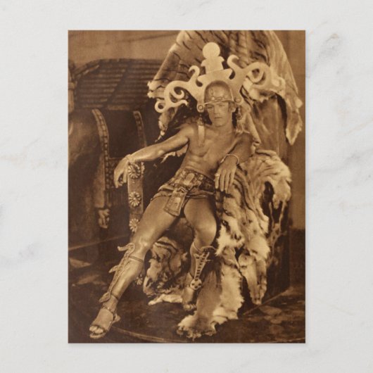 「自宅から作業」 ポストカード (正面)