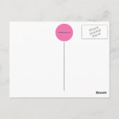 自宅から愛を送る ポストカード (裏面)