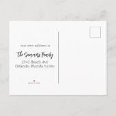 自宅でのアナウンスボックスの移動 案内ポストカード (裏面)