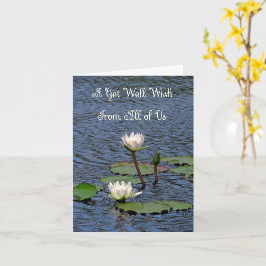 自宅でシニアのグループからウェルカードを取得 カード (黄色い花)