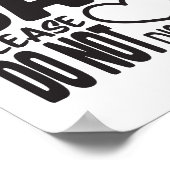 自宅で働くパパは邪魔しない ポスター (角)