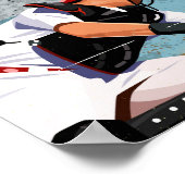 自宅で安全 ポスター (角)